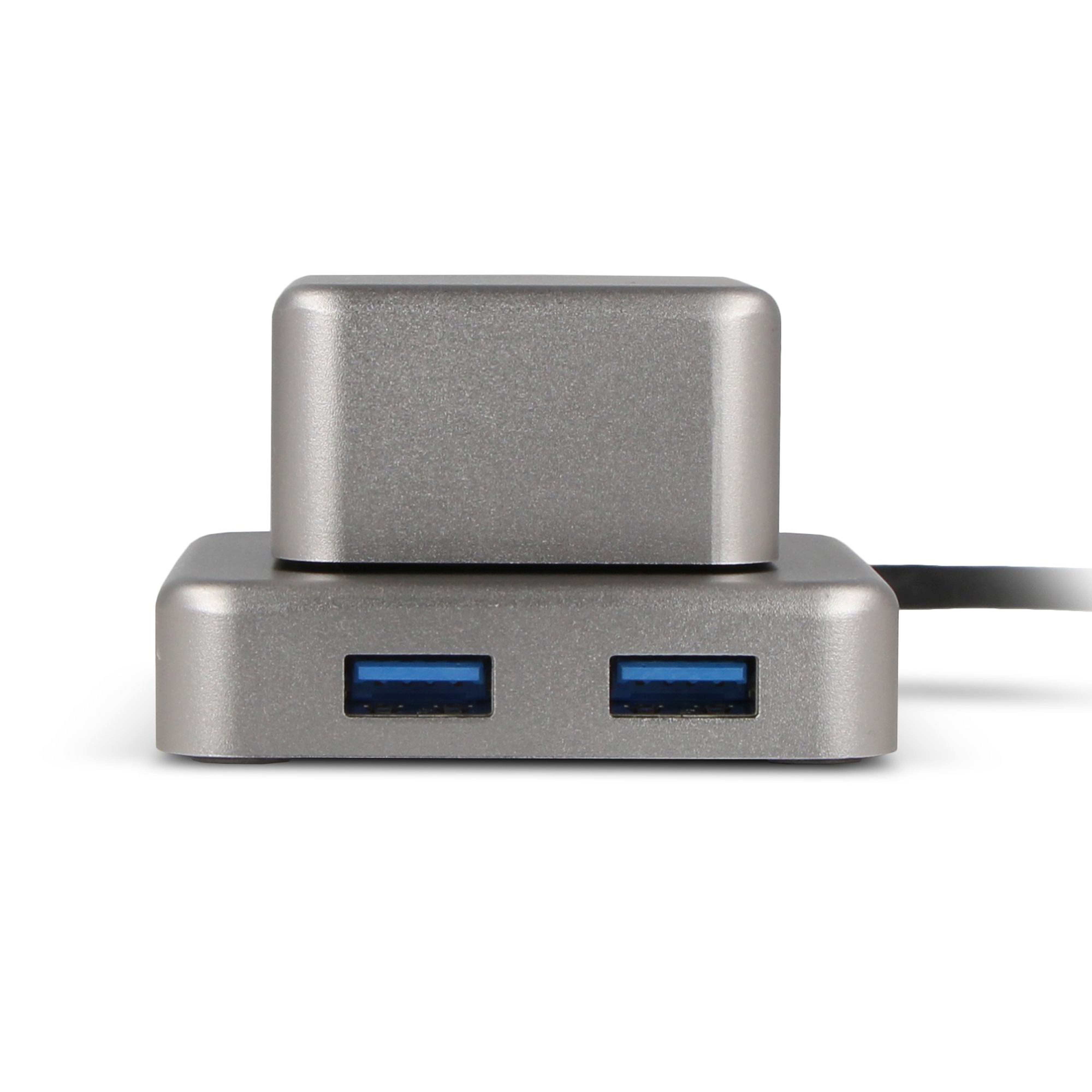 Xoopar GRS Cubbi Hub - Genanvendt aluminium-Grå