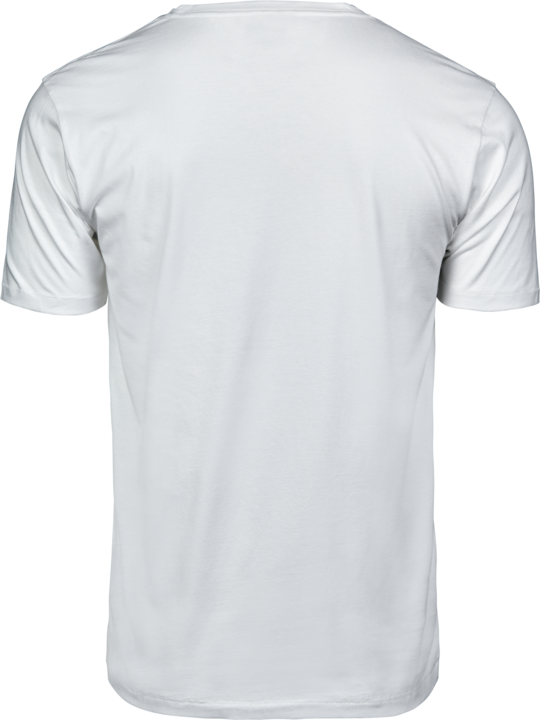 TEE JAYS luxury v-neck t-shirt-Hvid