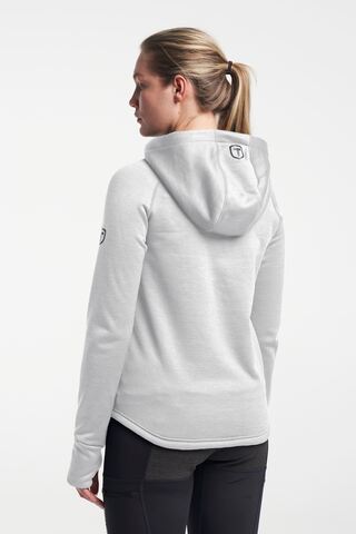TENSON TXlite Midlayer Hoodie Zip, Dame-Grå melange