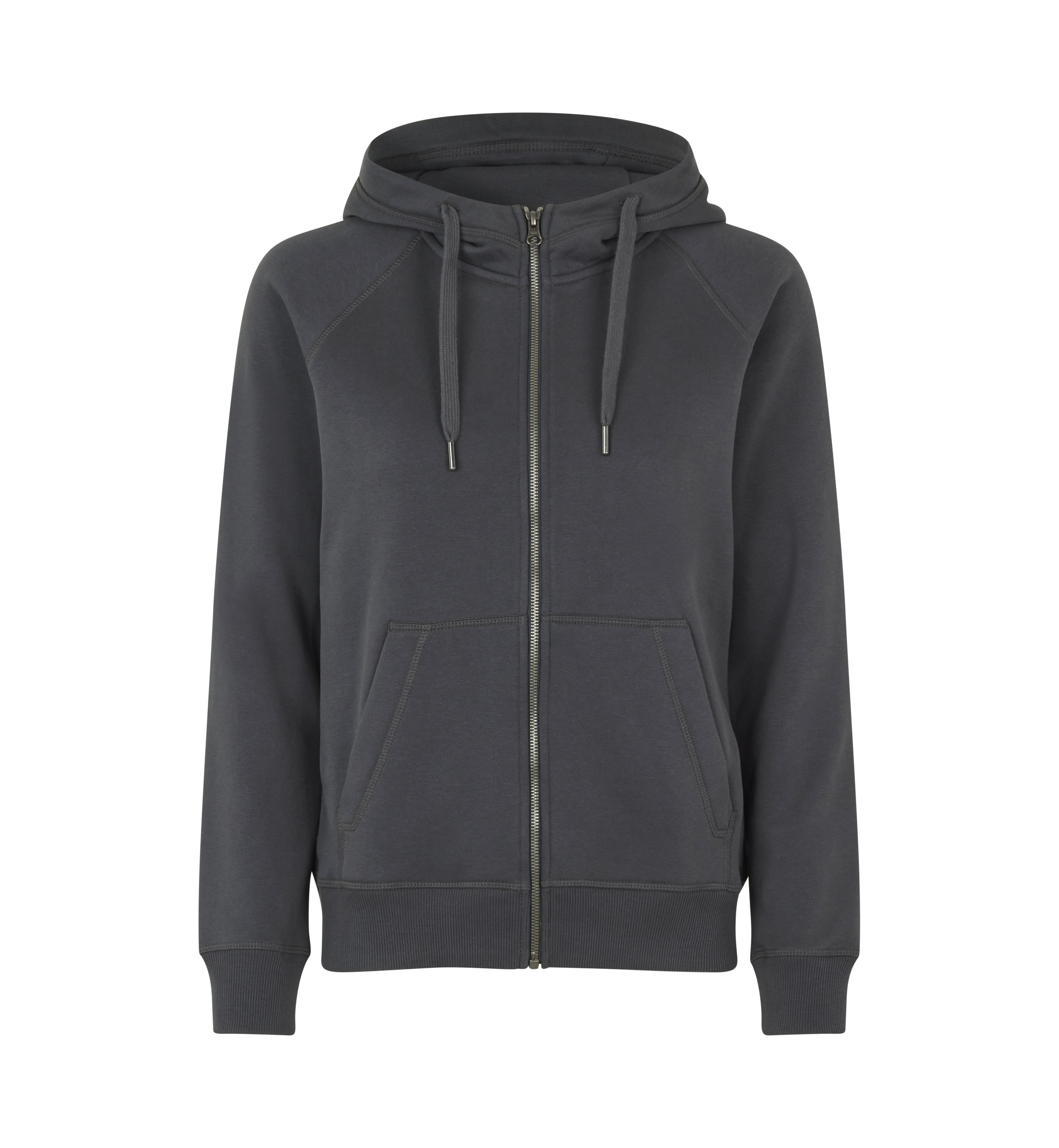 ID Core Full Zip  Hoodie, dame-Grå
