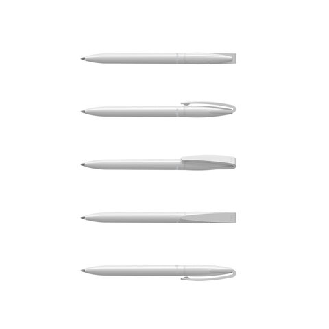 KLIO Cobra Kuglepen - rPET-Hvid