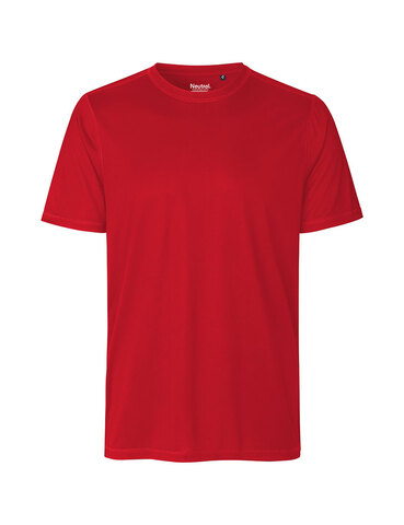 NEUTRAL Performance T-shirt, 100% Genanvendt Polyester-Rød