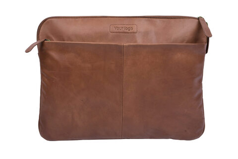 PC Læder Sleeve - 13-14 Tommer