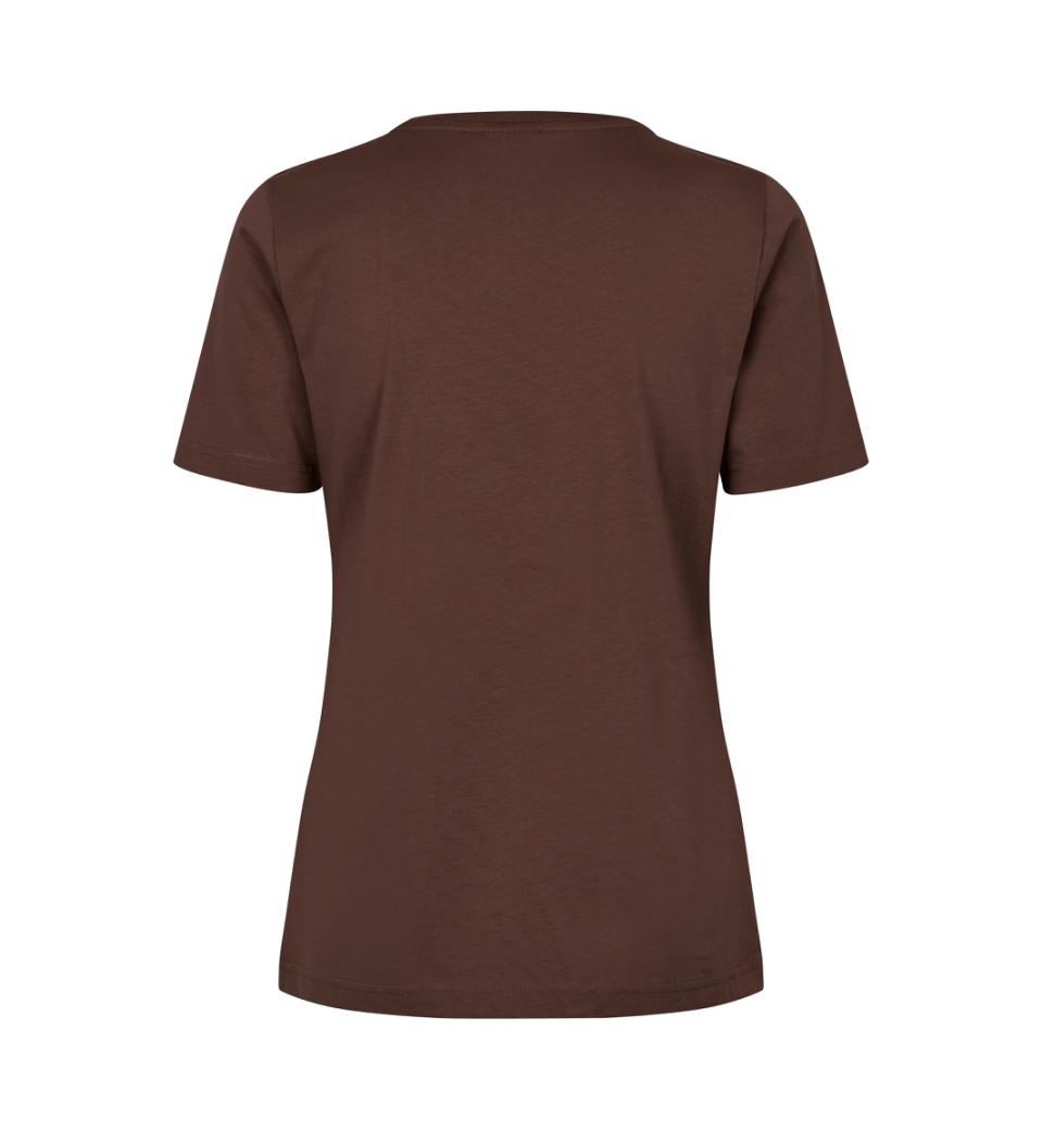 ID T-TIME® T-shirt, dame-Mocca