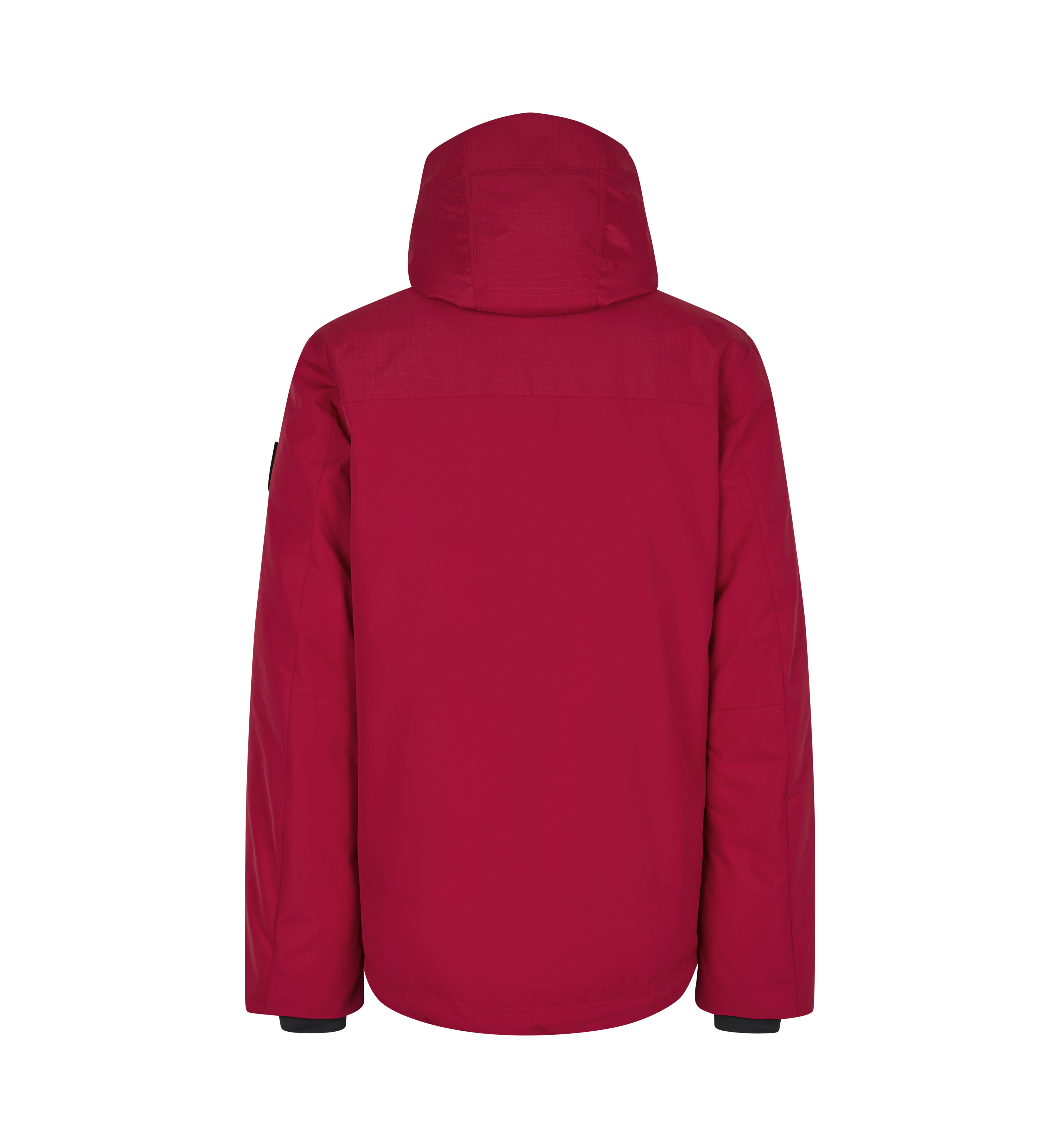 ID Hooded Vinterjakker, Herre - 100% rPet-Rød