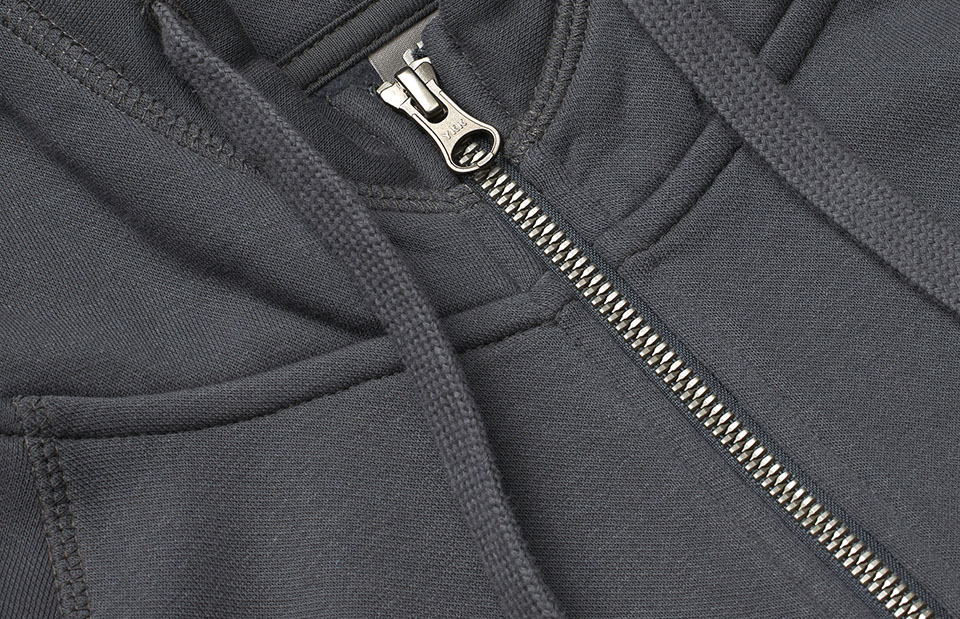 ID Core Full Zip  Hoodie, dame-Grå