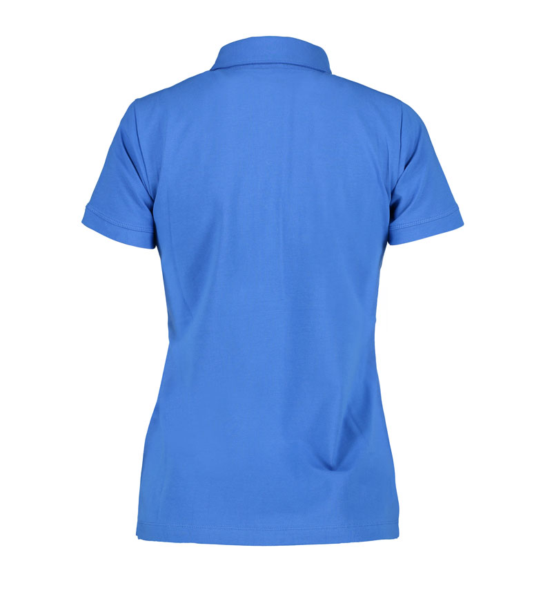 ID Business polo | stretch, dame-Azur