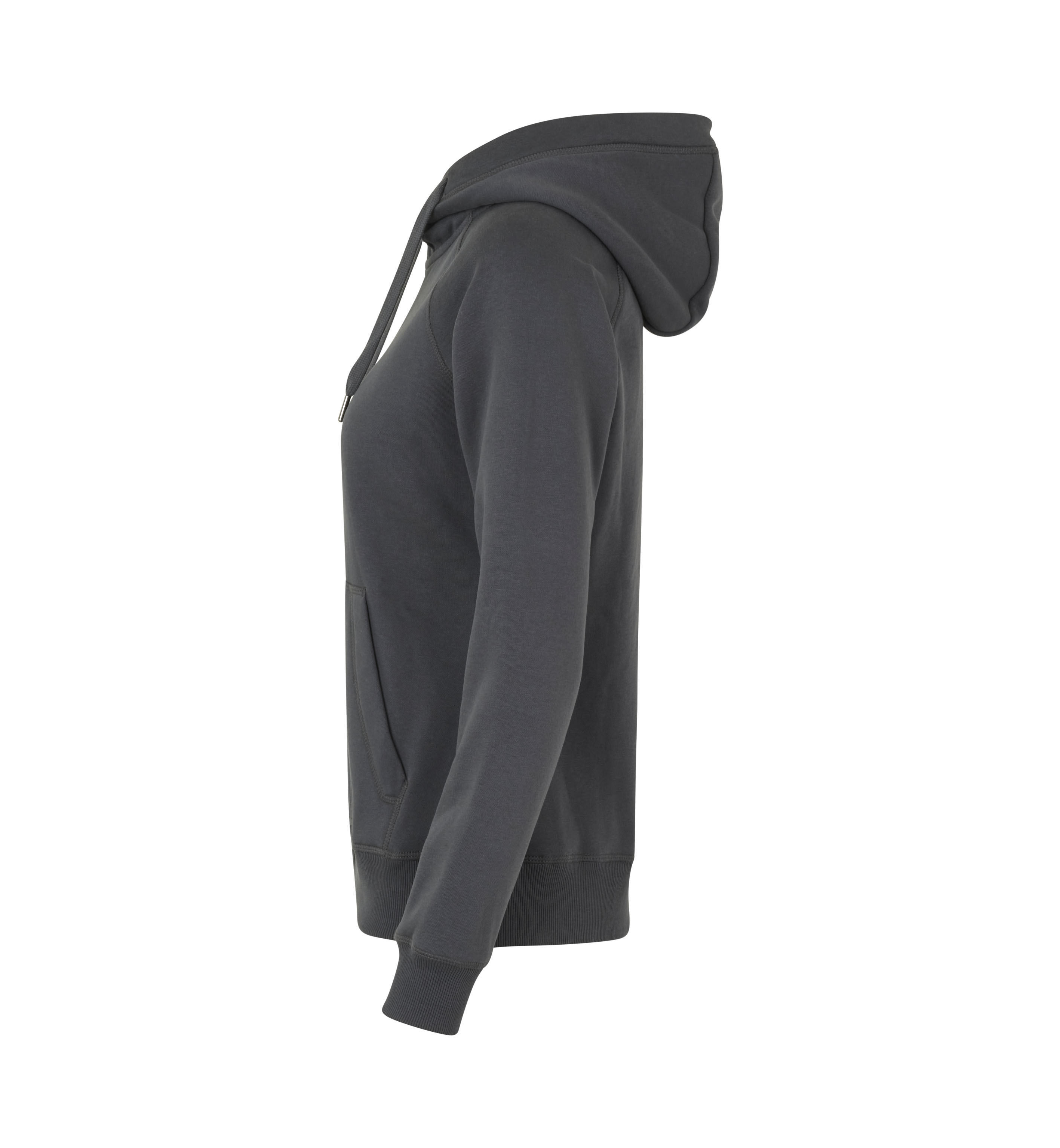 ID Core Full Zip  Hoodie, dame-Grå