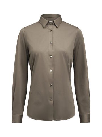 J. HARVEST & FROST IB132 Interlock Knit Contemporary Skjorte - Dame