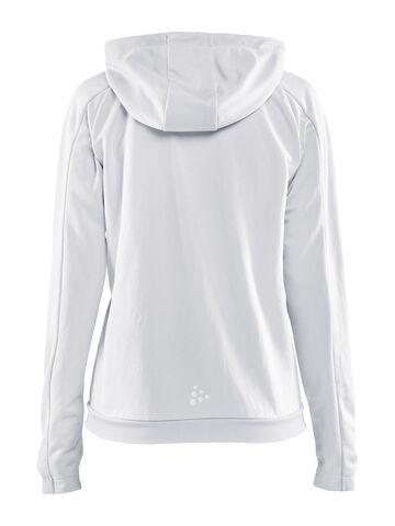 CRAFT Evolve Hood Løbejakke, dame - rPet-Hvid