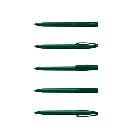 KLIO Cobra Kuglepen - rPET-Mørkegrøn