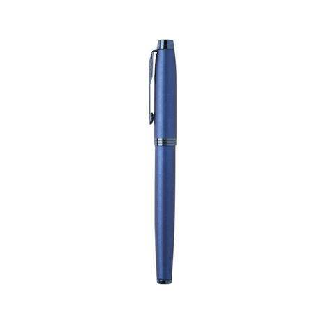 Parker IM rollerballpen (sort refill)-Blå