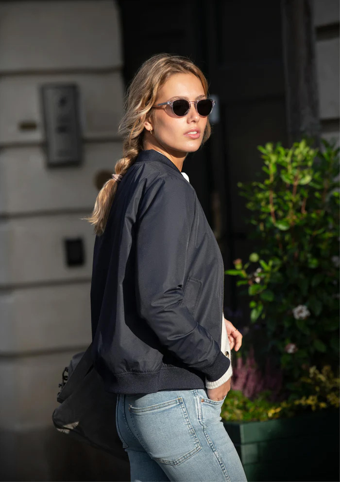 NIMBUS Bleecker Pilotjakke, dame - rPet-Navy