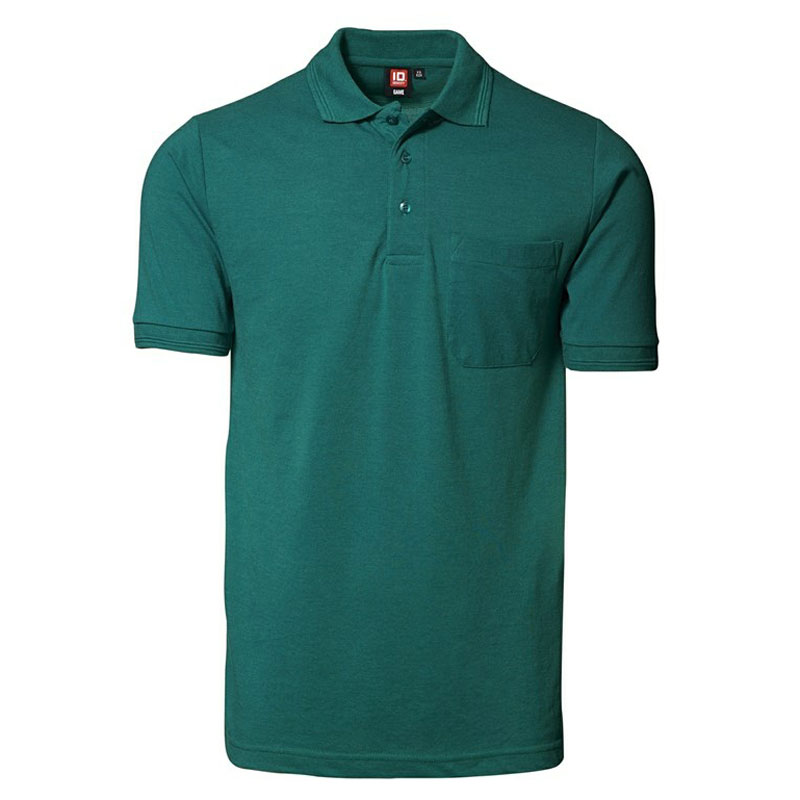 ID Klassisk Poloshirt - Lomme-Grøn