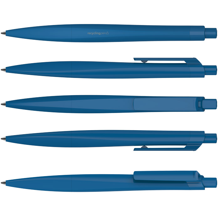 KLIO Shape Kuglepen, rPet-Mørke blå