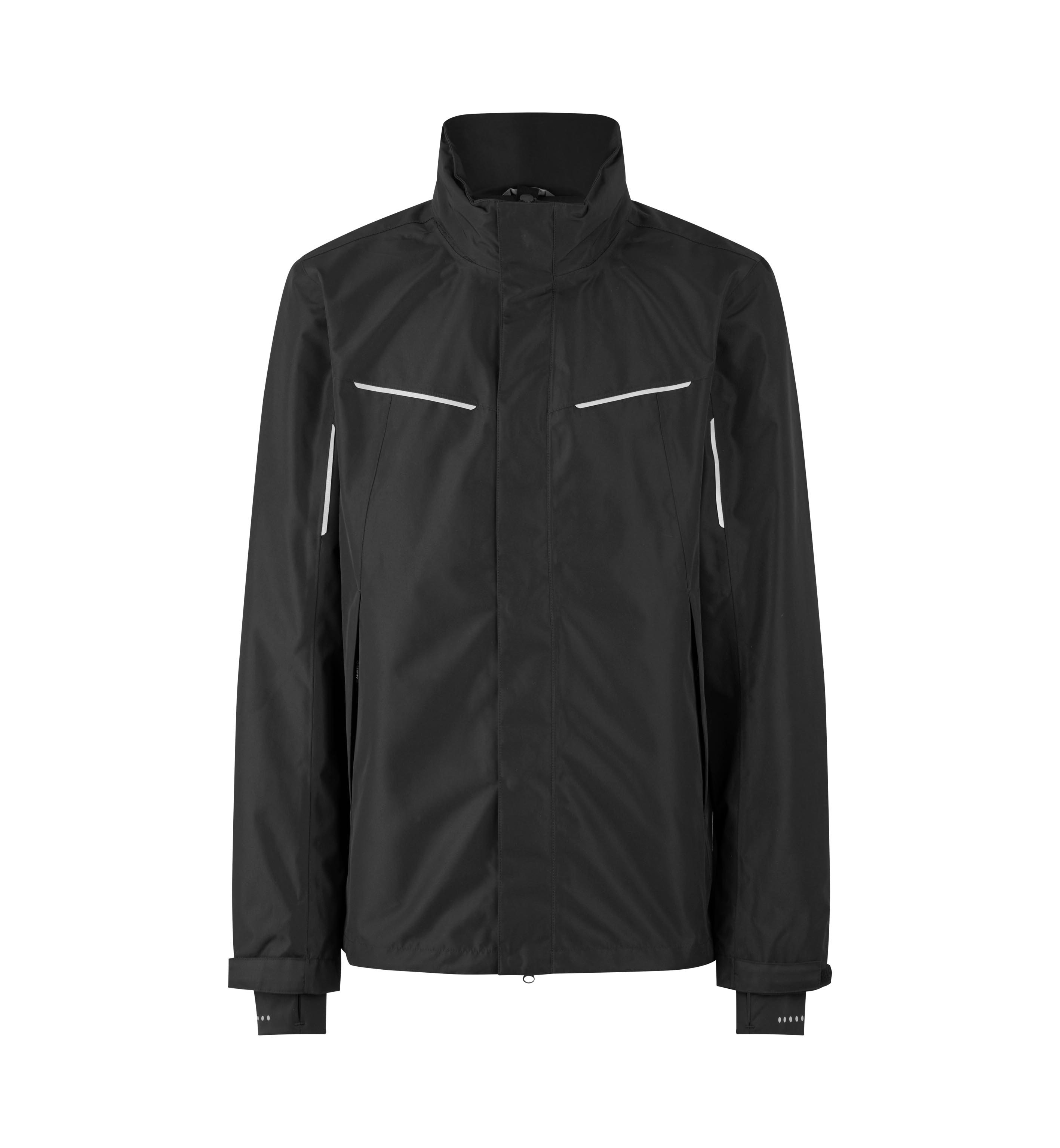 ID Zip-n-Mix skaljakke, herre-Sort