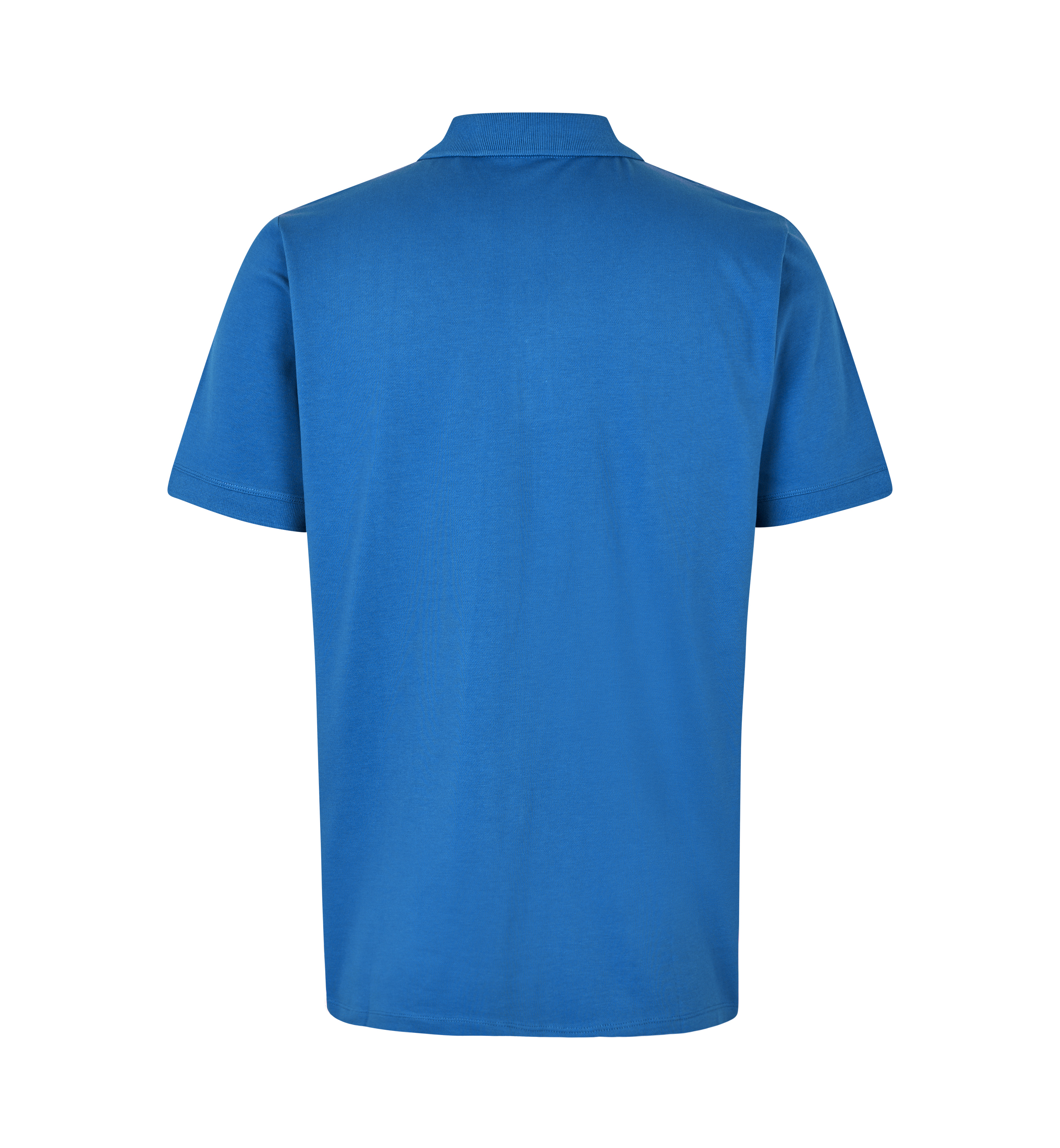 ID Økologisk poloshirt, herre-Blå