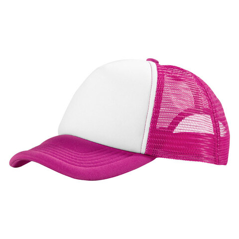Truckercap med 5 paneler-Pink