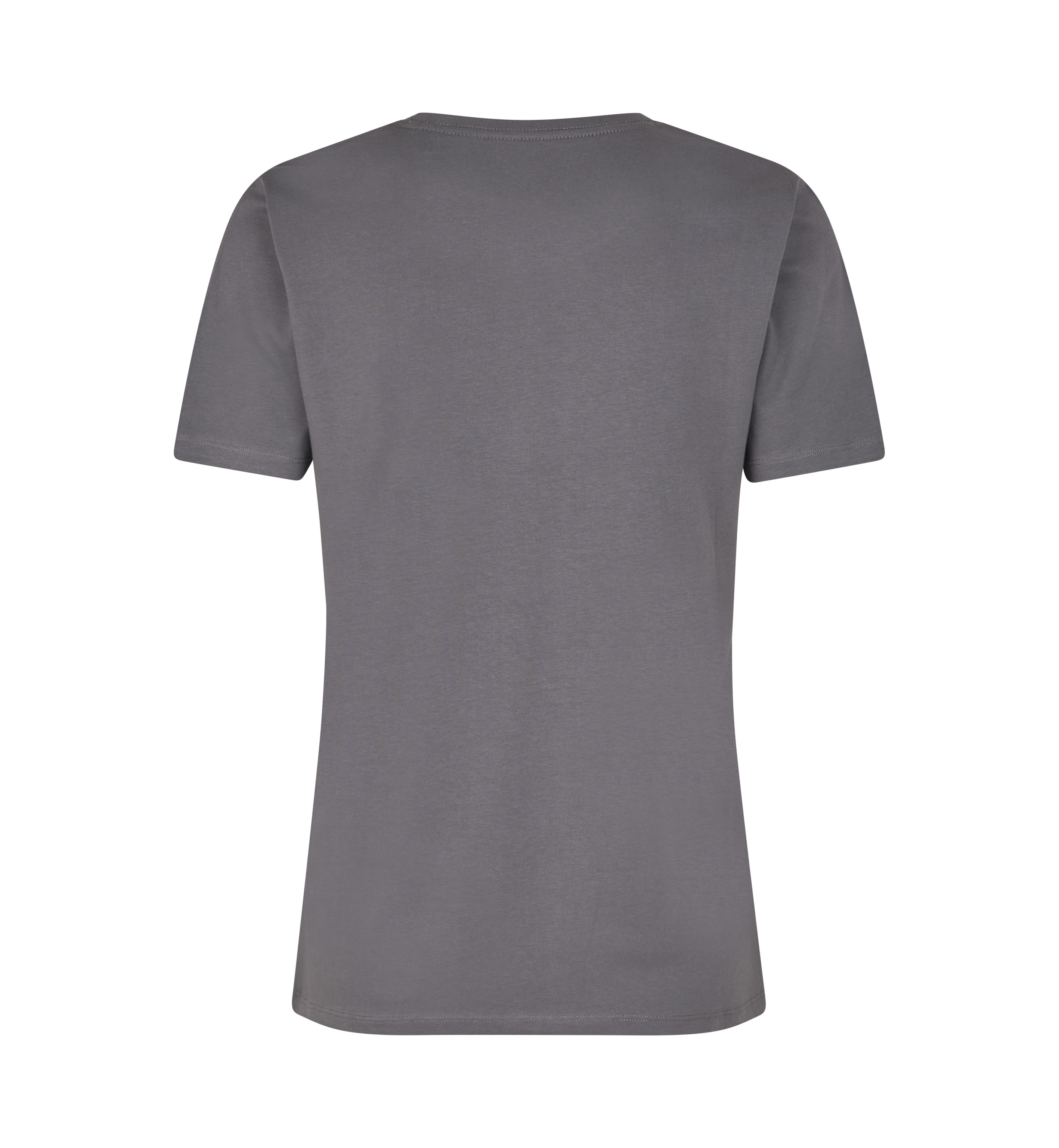 ID Økologisk O-hals T-shirt, dame-Grå