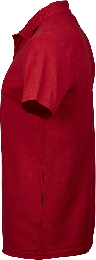 LABELFREE Power Polo , Tee Jays - 65% Økologisk Bomuld-Rød