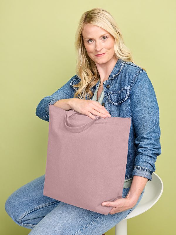 HALFAR Casual Shopper ORGANIC - Økologisk Bomuld-Rosa