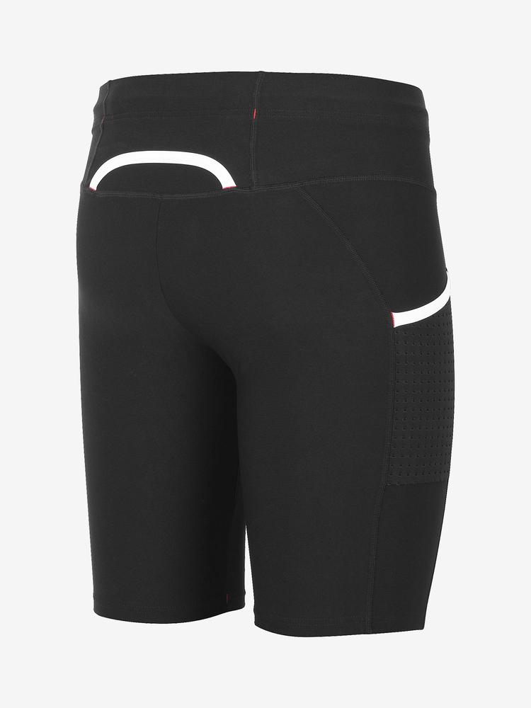 FUSION Korte Løbe Tights, unisex-Sort