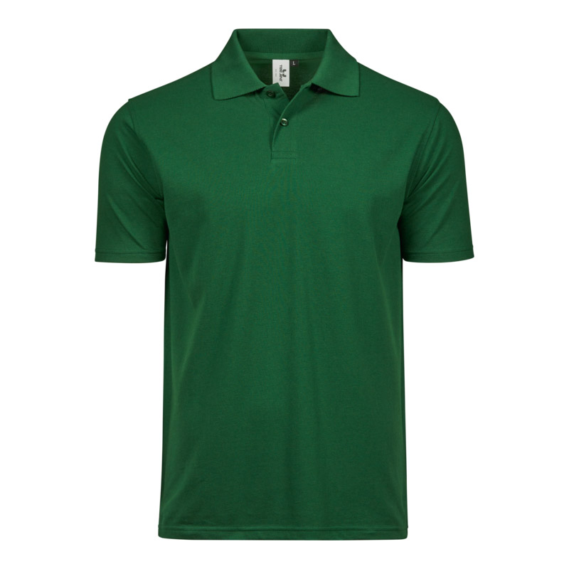 TEE JAYS Power Polo - Økologisk, herre-Grøn