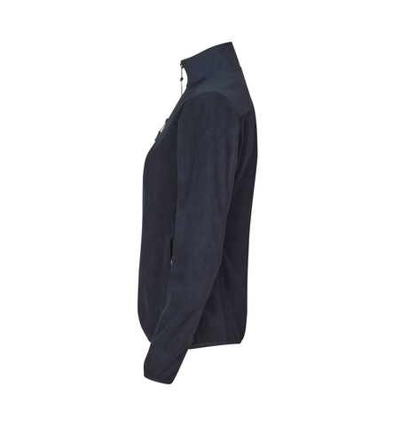 ID Bonded fleecejakke, Dame-Navy