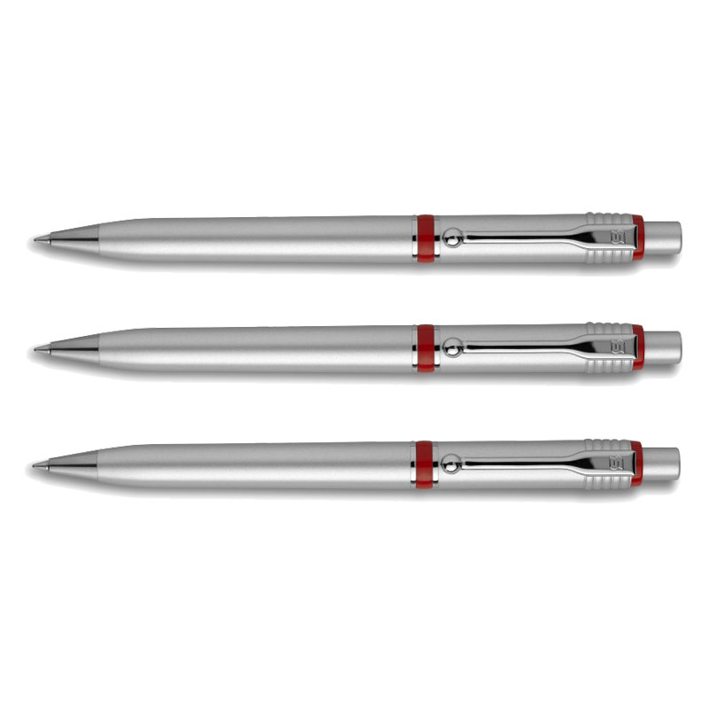 STILILONEA Raja Chrome Silver-Rød