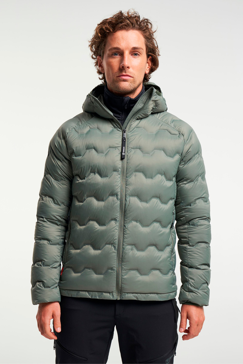 TENSON TXlite Shibui Dunjakke, Herre, Genbrugspolyamid-Grøn