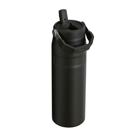 Stanley IceFlow™ 2.0 700 ml vandflaske med vippesugerør-Sort