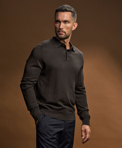 TEE JAYS Polo Knit - 50% Merinould