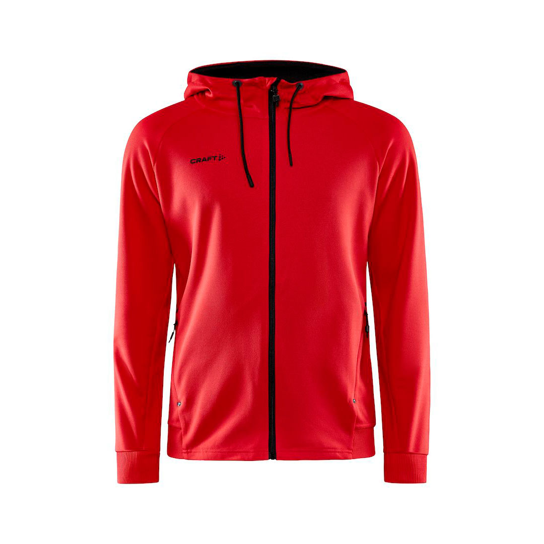 CRAFT ADV Unify FZ Hættetrøje, Herre - rPet-Rød