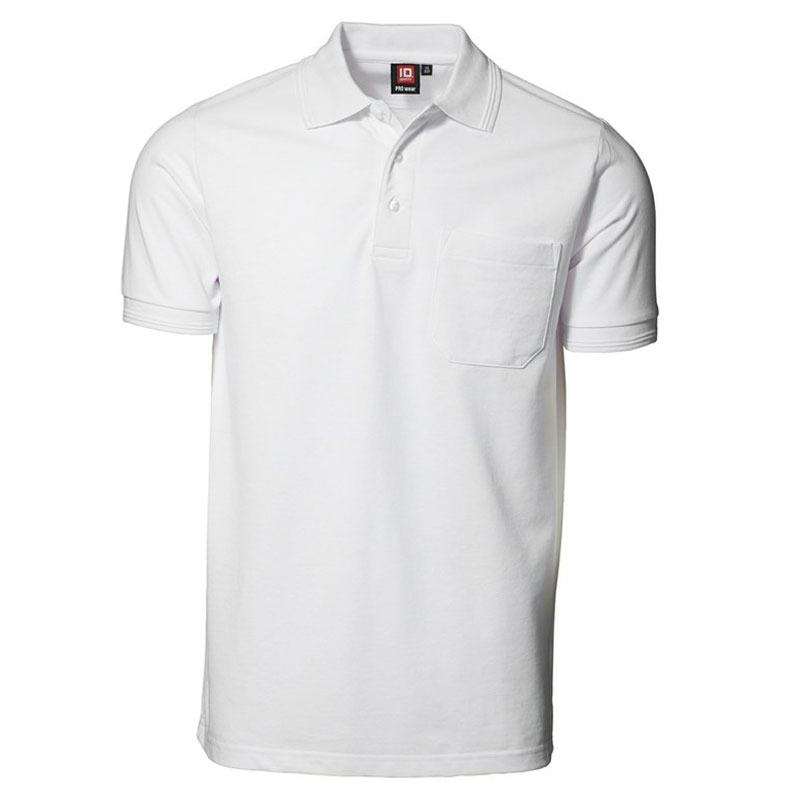 ID Pro Wear Poloshirt - Lomme-Hvid