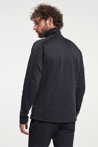 TENSON TXlite Midlayer Zip, Herre-Sort