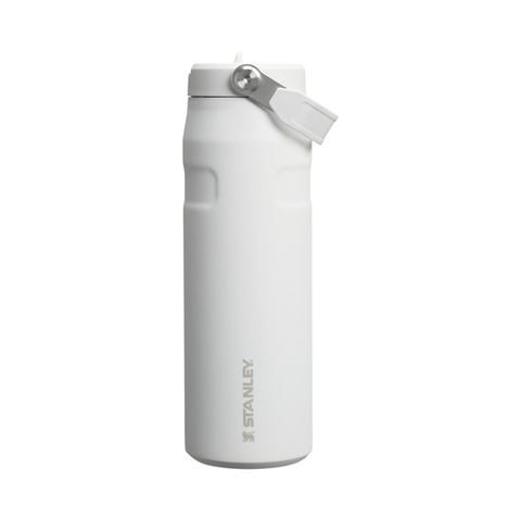 Stanley IceFlow™ 2.0 700 ml vandflaske med vippesugerør-Hvid
