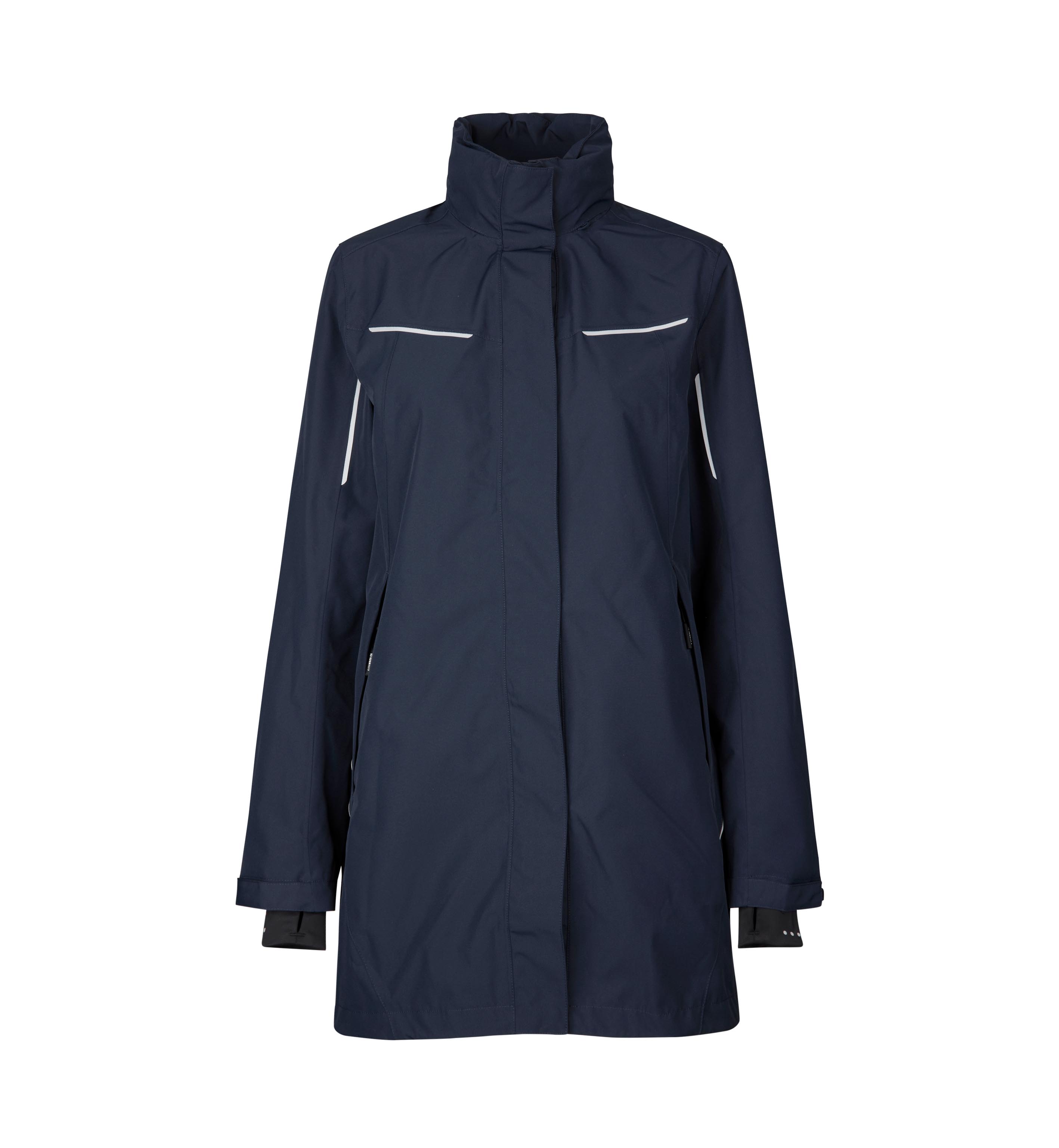 ID Zip-n-Mix skaljakke, dame-Navy