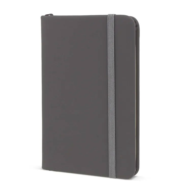 A6 Notesbog  - rPet/PU GRS-Grå