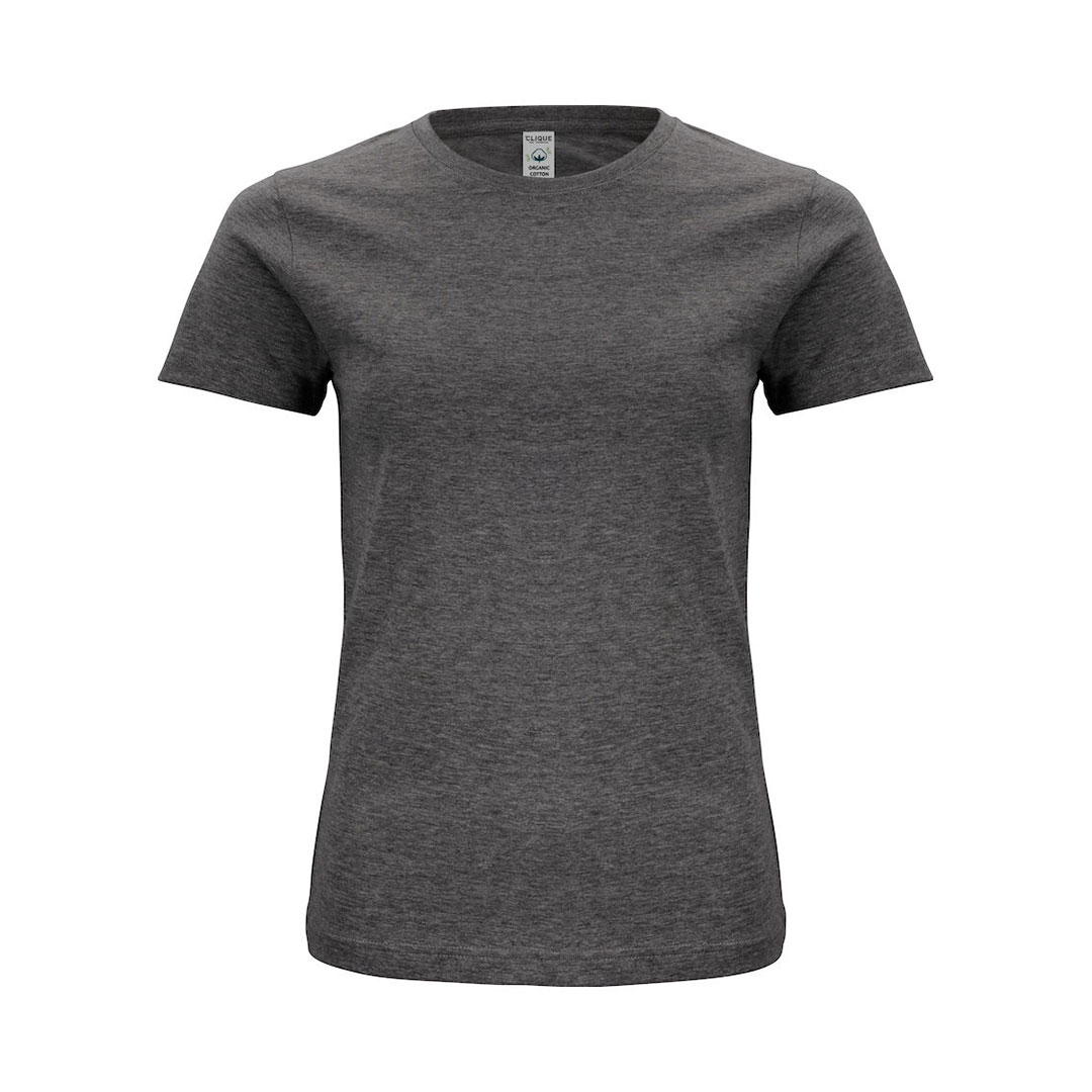 CLIQUE Classic OC-T Dame - Øko Bomuld-Mørkegrå