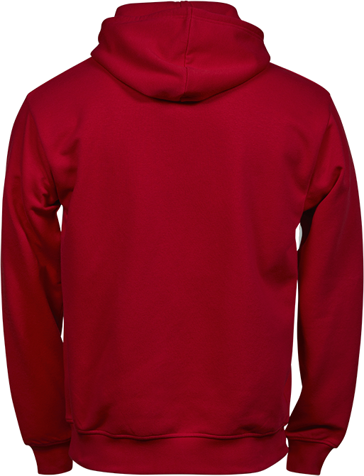 LABELFREE Power Hoodie , Tee Jays - 70% Økologisk Bomuld-Rød