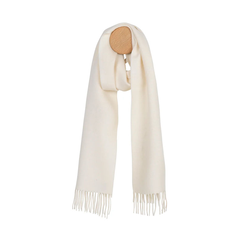 ELVANG Helsinki Tørklæde - Fair Trade-Hvid