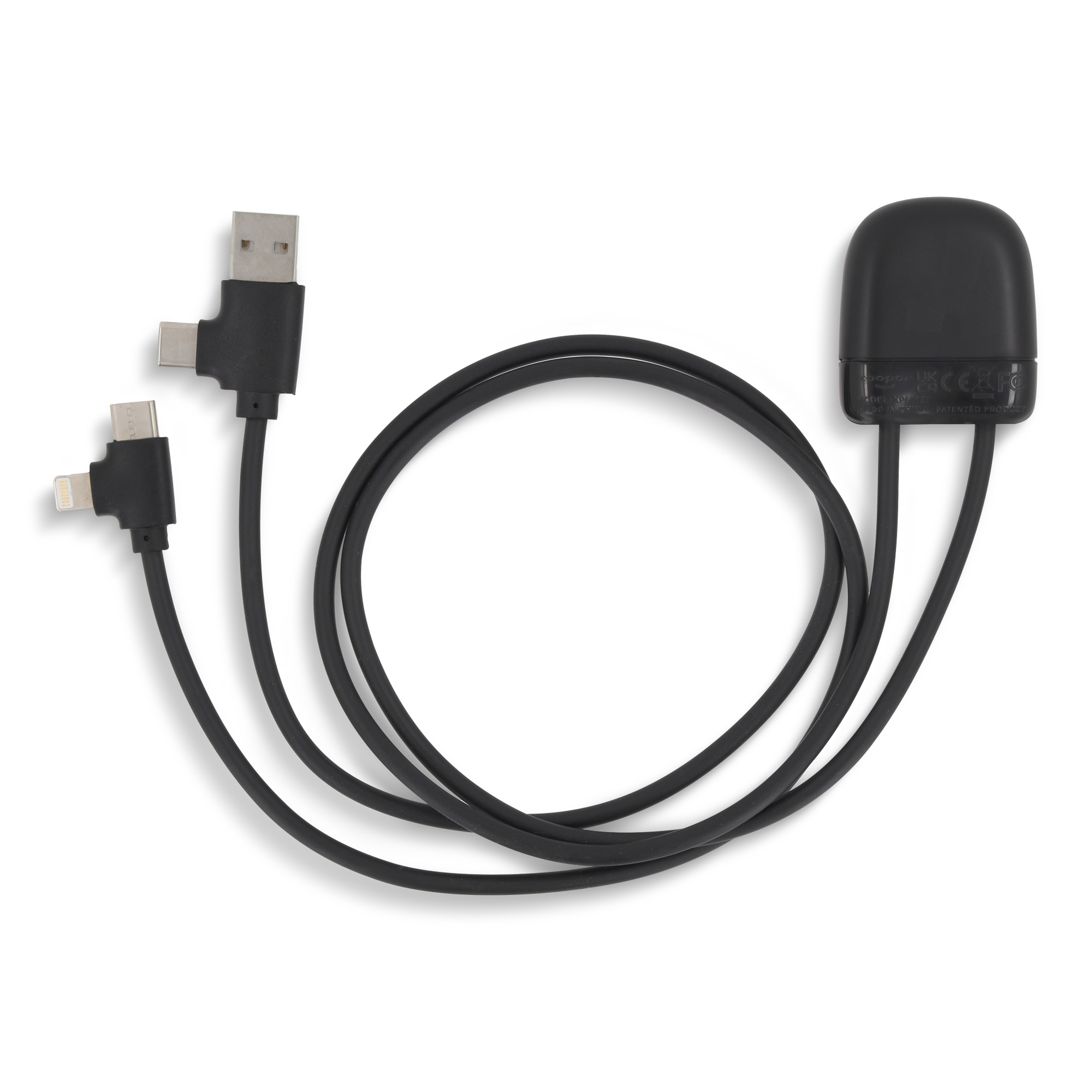 Xoopar Ice-C GRS Charging cable - rPet-Sort
