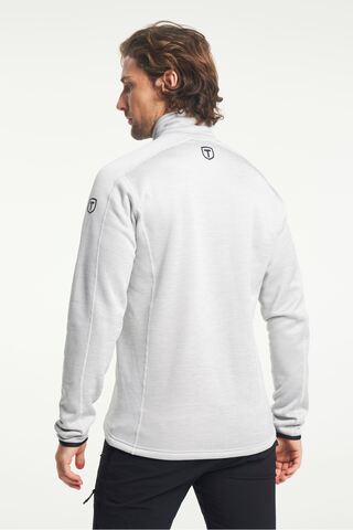 TENSON TXlite Midlayer Zip, Herre-Grå melange