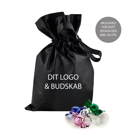 Stofpose med  Chokoladekugler - 1750 g.-Sort