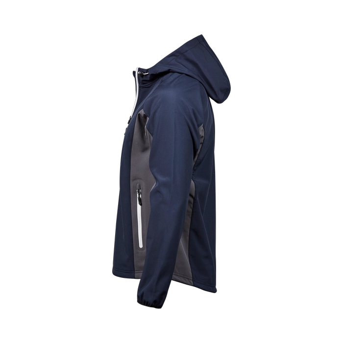 Hooded Letvægt Performance Softshell-Navy / Dark grey