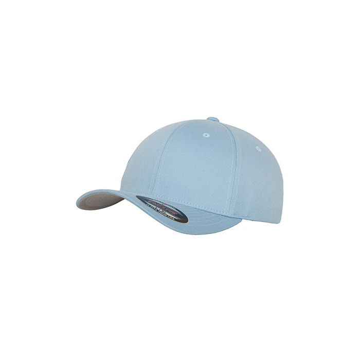 FlexFit - Wooly Combed Cap-Carolina blue
