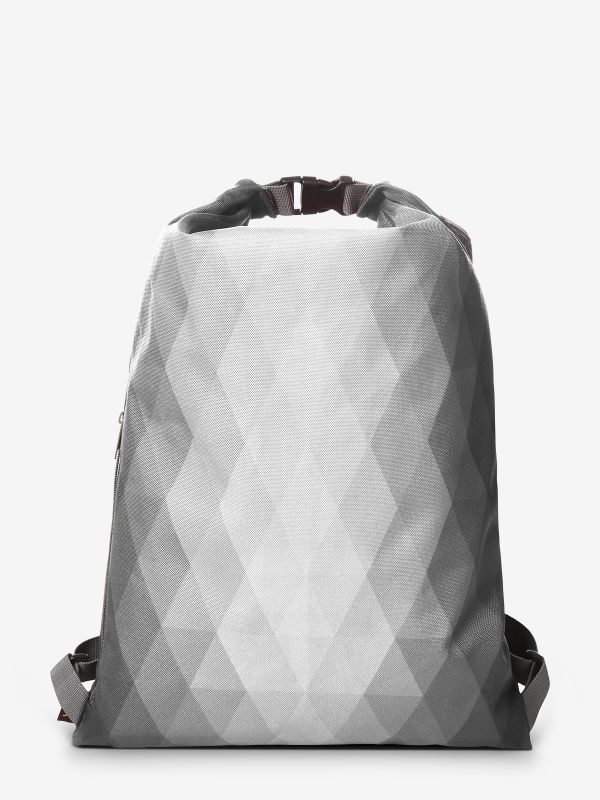 HALFRA Backpack DIAMOND - rPet-Hvid