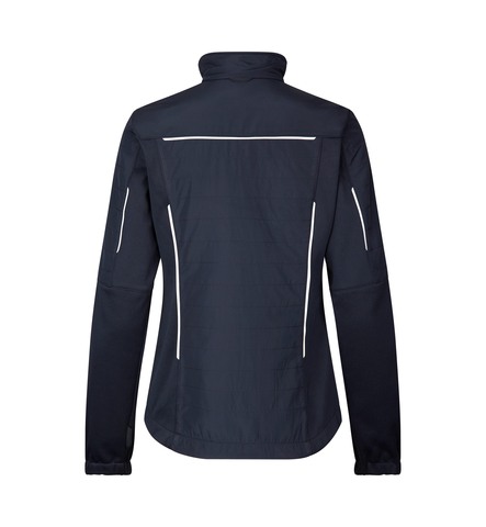 ID Zip-n-Mix Jakke hybrid, Dame-Navy