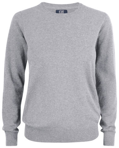 CUTTER AND BUCK Oakville Crewneck Strik - Dame