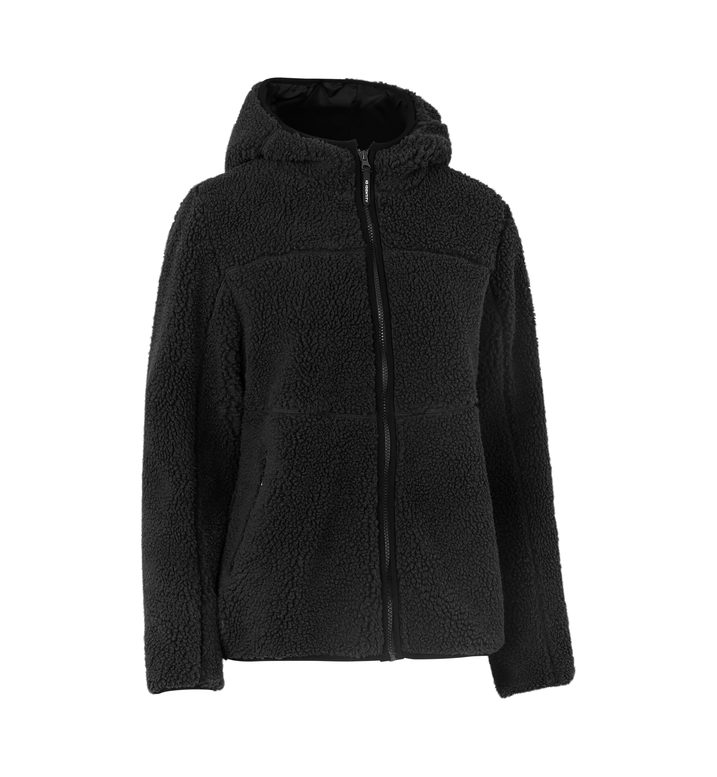 ID Pile Fleece Jakke, dame-Sort